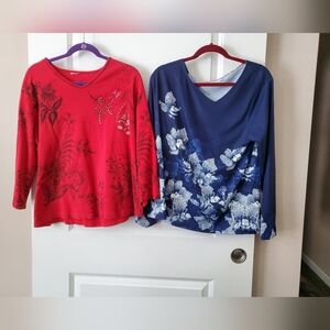 2 Size XL Women Tops
